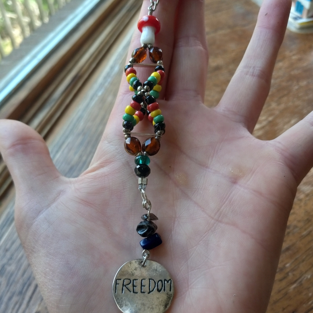 πHandmade Mushroom Rasta Keychain!!!! Free W/ Bundle!!!! - Picture 9 of 11